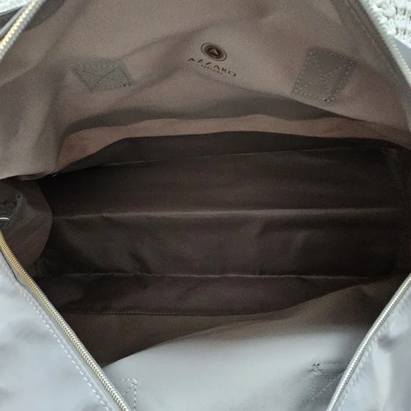NWT Azzaro Gray Weekender Duffle Bag - Picture 12 of 13